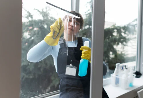 Nettoyage de vitres intérieures et extérieures à Rebeuville